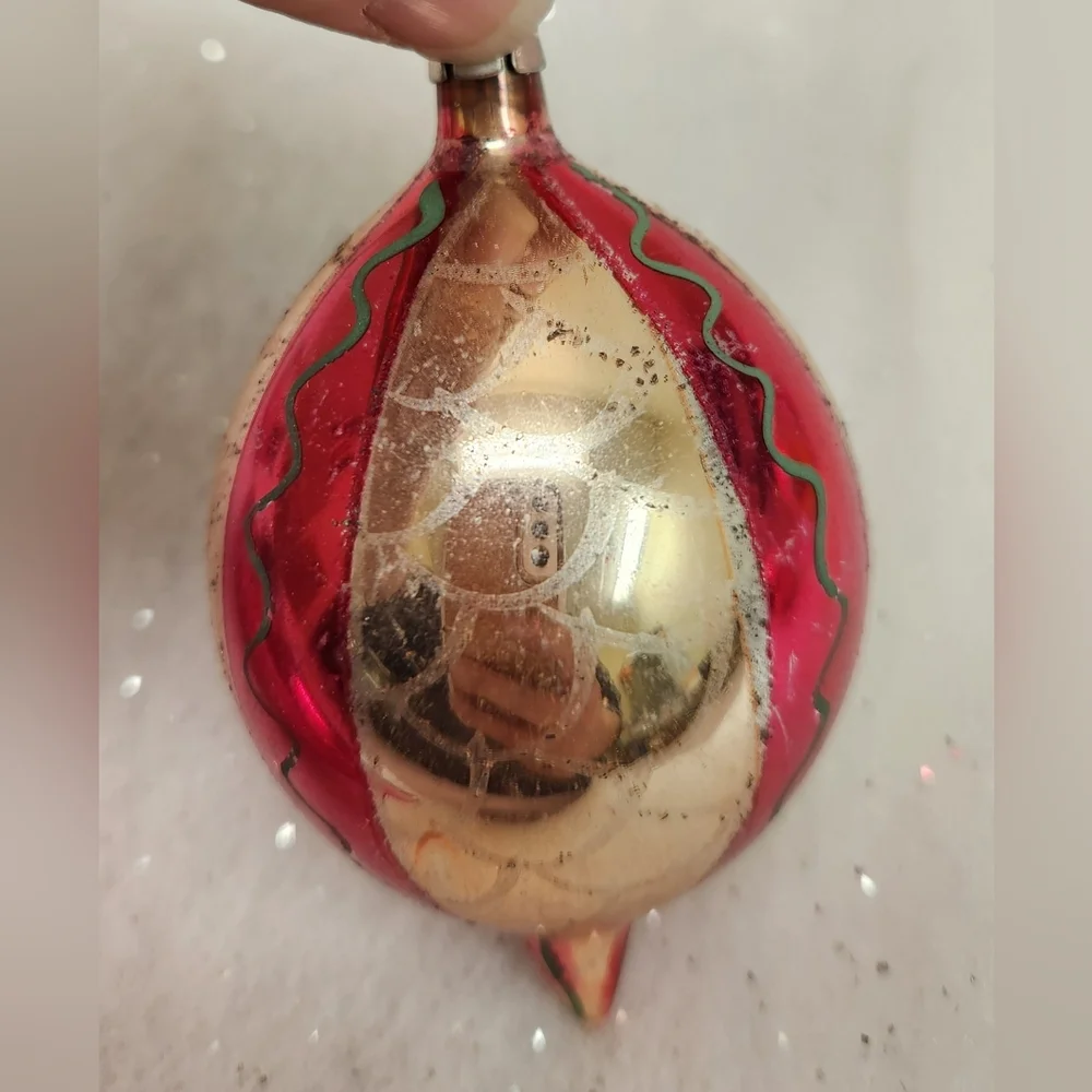 Vintage Mercury Glass Ornament Set - Picture 6 of 10